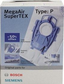 Resim Bosch Elektrikli Süpürge Toz Torbası Tip - P 