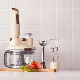 Resim Homend Vintage Functional 2834H Mutfak Robotu 1000W 1,5 Lt Paslanmaz Çelik Gövdeli Çok Fonksiyonlu 