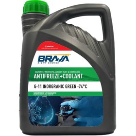 Resim Brava G-11 Inorganic Green Antifreeze -74°C 3 KG 