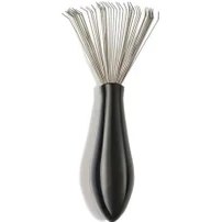 Resim Mena Rise Busstier Ince Tel Uçlu Fırça Tarak ve Fırça Temizleyici Alet, Saç Temizleme Için Pratik Çözüm 