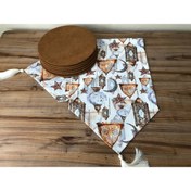 Resim trendyuvamev tekstilürünleri Ramazan Desenli Runner & Supla 