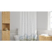 Resim Evdy Banyo Duş Perdesi 2558 Model Çift Kanat 2X100X200Cm Çok Renkli 