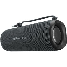 Resim HiFuture Alpha Bluetooth 5.3 15W Ses Gücü IPX7 Su Geçirmez Stereo Taşınabilir Kablosuz Hoparlör Siyah 