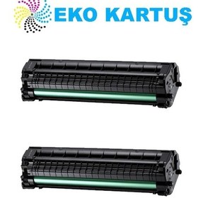 Resim Eko Kartuş Hp Laser 107W Ekonomik lı 2'li Paket ÇİPSİZ(W11 