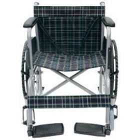 Resim Ekose Ekonomik Tekerlekli Sandalye 