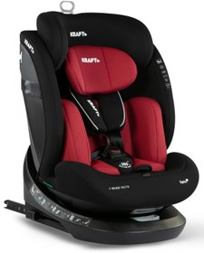 Resim Kraft Spin I-Size Oto Koltuğu 0-36 Kg - Kırmızı - Kırmızı / Standart 
