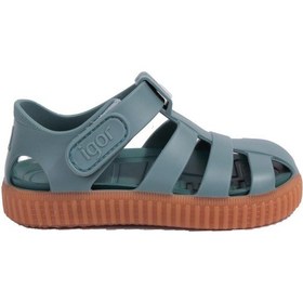 Resim Igor S10291 Nıco Caramelo Yeşil Ortopedik Günlük Erkek Çocuk Sandalet 001 