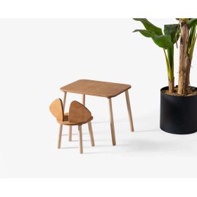 Resim Montessori Mickey Çocuk Sandalyesi Kontra (Masasız) 