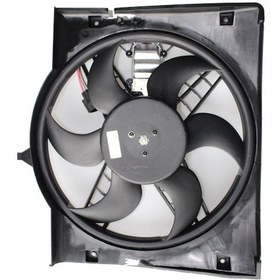 Resim Bmw E46 320D M47 Komple Fan Motoru 17117801423 