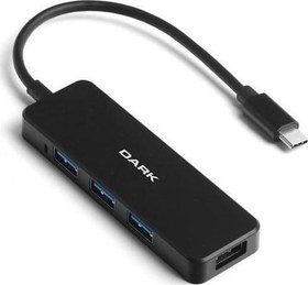 Resim Dk-Ac-Usb31X41A Connect Master Type-C To 4 Port Usb-A 3.0 Hub 