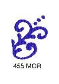 Resim Cadence Boyutlu Boncuk Boya 50Ml Glitter Simli 455 Mor 