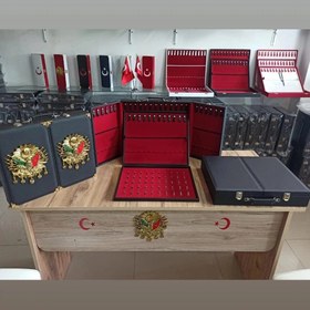 Resim 37 Bölmeli Lüks Tesbih Çantası ve 50 Yüzük Kapasiteli El İşçiliği Model - intl 