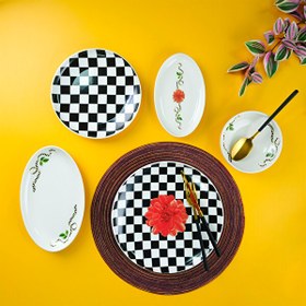 Resim Aryıldız Plaid Rose 21 Parça 6 Kişilik Kahvaltı Takımı 