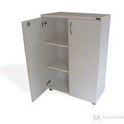 Resim Vena Tam Kapak Dolap Beyaz (80*35*115) 
