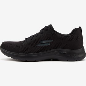 Resim Skechers Go Walk 6 - Avalo Erkek Siyah Yürüyüş Ayakkabısı 216209 Bbk Siyah 