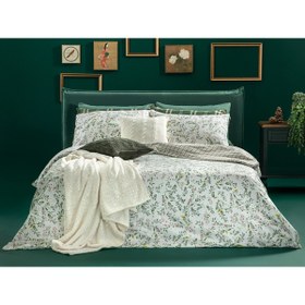 Resim English Home Mistletoe Bumbac For One Person Set Lenjerıe De Pat 160x220 Cm Green 