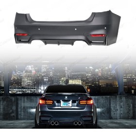 Resim X POWER TUNİNG Bmw F30 2014-boyasız Plastik M3 Arka Tampon Uyumlu 