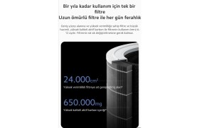 Resim Xiaomi Koku Giderme Üçü Bir Arada Filtre 60 M² Etkili Akıllı Kontrol Pro Hava Temizleme Cihazı+ Hava Nemlendirici 