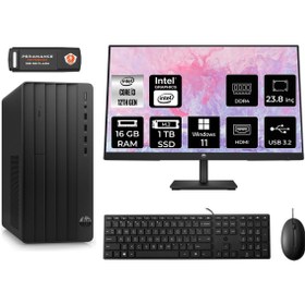 Resim HP PRO TOWER 290 G9 AE6D3A1EAS063 İ3 12100 16GB RAM 1TB SSD 23.8" W11H MASAÜSTÜ PC 