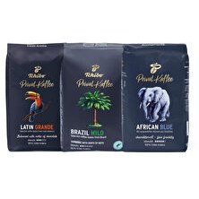 Resim Privat Kaffee Latin Grande Çekirdek Kahve 500 G & Privat Kaffee African Blue Çekirdek Kahve 500 G & Privat Kaffee Brazil Mi 
