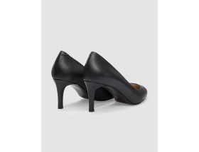 Resim Cabani %100 Hakiki Deri Siyah Kadın Stiletto 