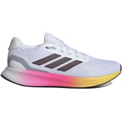 Resim adidas Runfalcon 5 W Kadın Spor Ayakkabı Ie0527 Ftwwht/aurmet/cblack 