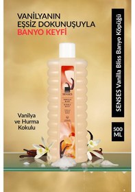 Resim Senses Vanilla Bliss Vanilya Ve Hurma Kokulu Banyo Köpüğü 500 Ml. Fresh 
