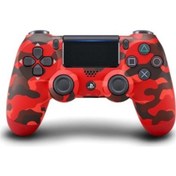 Resim Comouflage Red PS4 Uyumlu Joystick PS4 Uyumlu Oyun Kolu Controller 