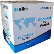 Resim Genel Markalar Sl-cat608 Gri Cat6 Utp ( 305 Metre ) 24 Awg Network Kablosu 