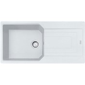 Resim Franke Urban Ubg 611-100 Granit Eviye. Bianco Beyaz . 100 x 50CM 