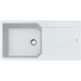 Resim Franke Urban Ubg 611-100 Granit Eviye. Bianco Beyaz . 100 x 50CM 