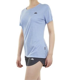 Resim Alpinist Project Ultra Dry Kadın T-shirt Mavi 001 