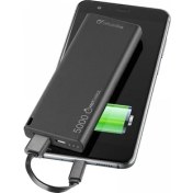 Resim Cellularline Slim Harici Şarj 5000 mAh - Siyah 
