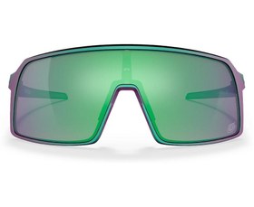 Resim Oakley Sutro Bisiklet Güneş Gözlüğü TroyLeeDesign Matte Purple Green Shift Prizm Jade 