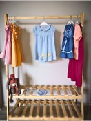 Resim zerem butik Çantalı nakışlı bebek elbise 