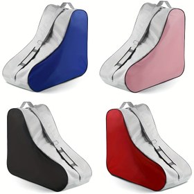 Resim FOREMS Dayanıklı Oxford Kumaş Kaykay Çantası, Çoklu Bölümler, Güçlendirilmiş Tutacaklar ve Ayarlanabilir Omuz Askısı - 4 Renk (Mavi, Pembe, Kırmızı, Siyah) Kış Spor Ekipmanları, Kaykay Aksesuarları, Güvenli Depolama Torbası, Şık Tasarım, Sağlam Yapı 