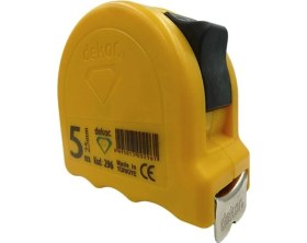 Resim Dekor Şerit Metre 5m x 25 mm - Kod 296 - Sarı Seri 