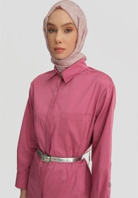 Resim Armine Varak Baskılı Tunik 25y4601 Sümbül 