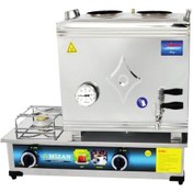 Resim Mizan 40 Lık Doğalgazlı 30 Litre 2 Demlikli Çay Kazanı 