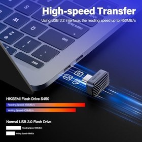 Resim HIKSEMI HS-USB-S450 128G U3 Dahili SSD 