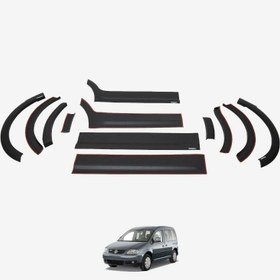 Resim Volkswagen Caddy 2010-2015 Dodik Set 12 Parça Uzun Şase Sol Sürgü 