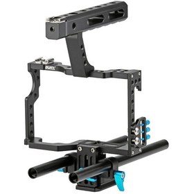 Resim Sony A7- A7Iı- A7R- A7Rıı- A7S- A7Sıı için Ayex C5 Camera Cage 