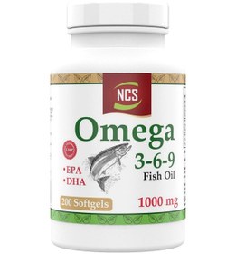 Resim Ncs Omega 3 6 9 Balık Yağı 1000 Mg 200 Softgel 