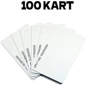 Resim Proximity Kart & Göster Geç ( Personel Kimlik Kartı) 100 Adet 