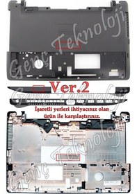 Resim Asus Uyumlu P550C, P550CA, P550LA Alt Kasa - Ver.2 