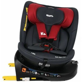 Resim Kraft Safe Spin Plus I-size Oto Koltuğu 0-36 Kg Kırmızı 