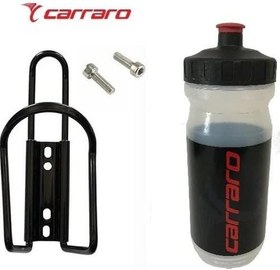 Resim Carraro Matara 600 ml ve montaj vidaları ile birlikte Matara Kafesi seti 