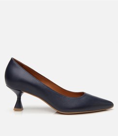 Resim Hotiç Kadın Deri Lacivert Stiletto 01ayh304150a680 Lacivert-navy Lacivert 