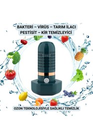 Resim coofbe Bakliyat Meyve Sebze Yıkama ve Dezenfekte Makinesi Su Geçirmez OH-arıtma Tarım İlacı Dezenfek 
