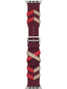Resim Watch 38mm Uyumlu Clo- Krd-97 Sarmal Örgü Tasarımlı Kordon-lacivert 